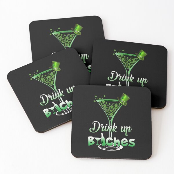 Item preview, Drink Up Shamrock St Patrick's Day designed and sold by Mnightsa.