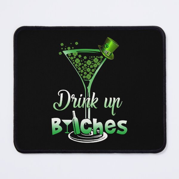 Item preview, Drink Up Shamrock St Patrick's Day designed and sold by Mnightsa.
