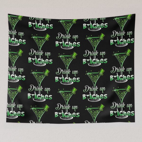 Item preview, Drink Up Shamrock St Patrick's Day designed and sold by Mnightsa.
