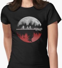Choses étranges T-shirt col V femme