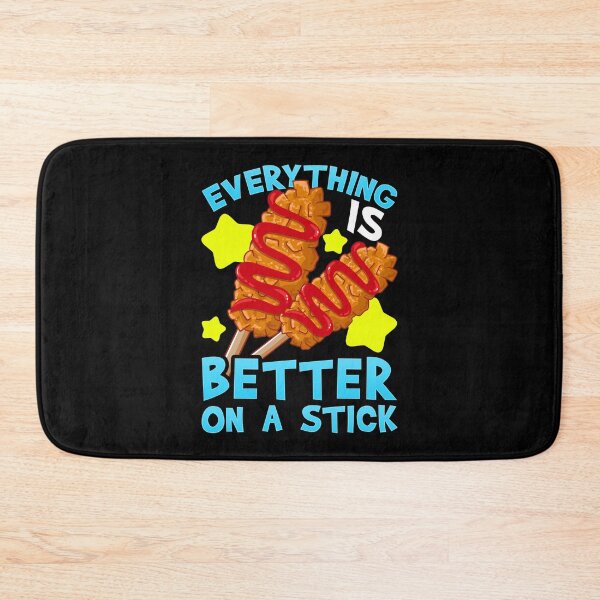 Item preview, Korean Corn Dog Everything is Better on a Stick designed and sold by wrestletoys.
