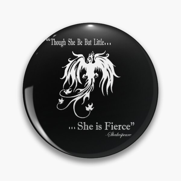 Item preview, Though She Be But Little She Is Fierce  designed and sold by basajbviner.