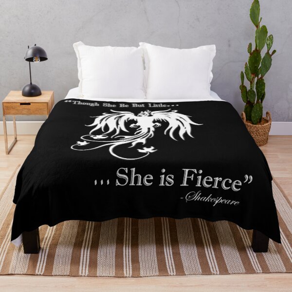 Item preview, Though She Be But Little She Is Fierce  designed and sold by basajbviner.