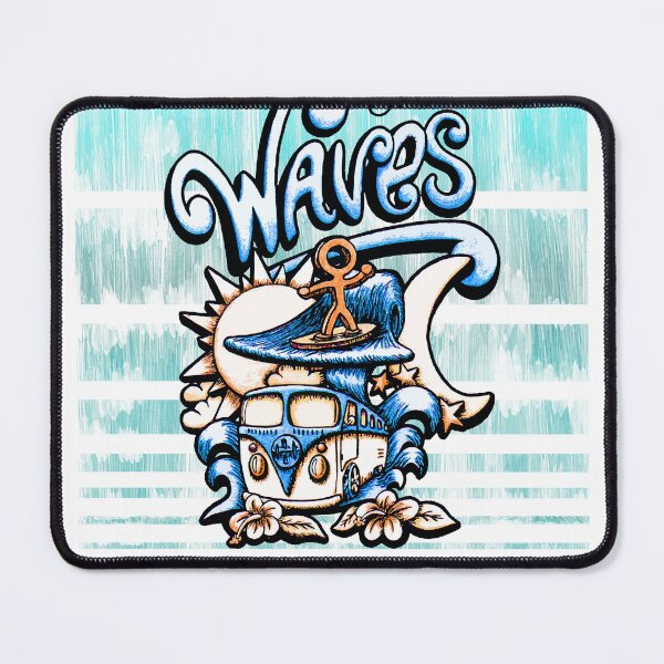 Item preview, Big Waves Surf Life Style Illustration Graffiti designed and sold by Horizon Illustration Motor Company.