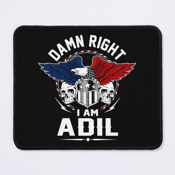 Item preview, Adil Name T Shirt - Damn Right I Am Adil Gift Item Tee designed and sold by artiagasonya.