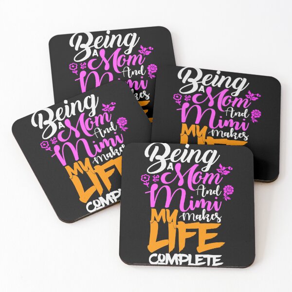 Item preview, Being A Mom And Mimi Makes My Life Complete,family quotes,Multiple Sclerosis Awareness,MS fighter,ribbon,awareness month designed and sold by comeonyassine21.