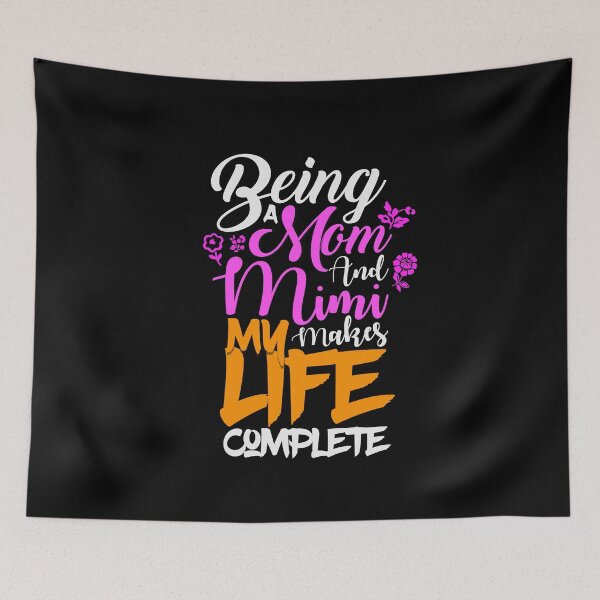 Item preview, Being A Mom And Mimi Makes My Life Complete,family quotes,Multiple Sclerosis Awareness,MS fighter,ribbon,awareness month designed and sold by comeonyassine21.