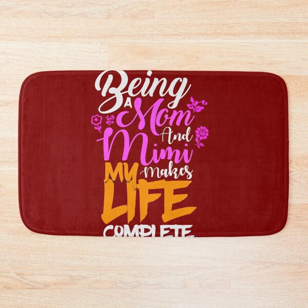 Item preview, Being A Mom And Mimi Makes My Life Complete,family quotes,Multiple Sclerosis Awareness,MS fighter,ribbon,awareness month designed and sold by comeonyassine21.