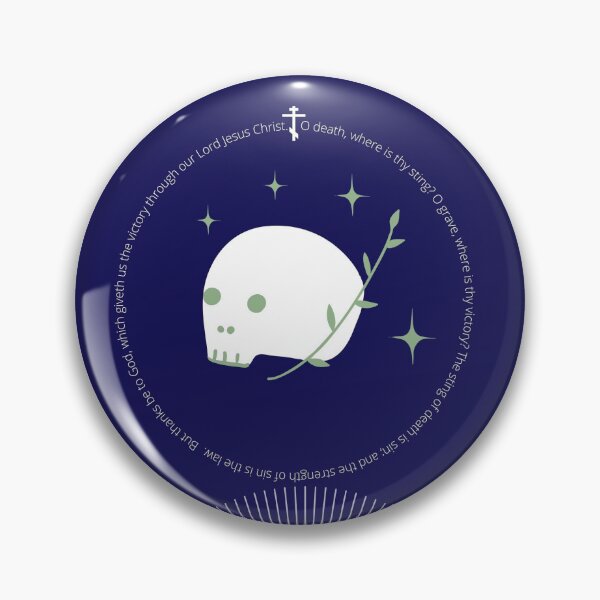 Item preview, O Death Where is Thy Sting Blue designed and sold by One-In-Essence.
