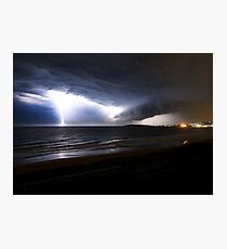 Narrabeen Lightning Photographic Print