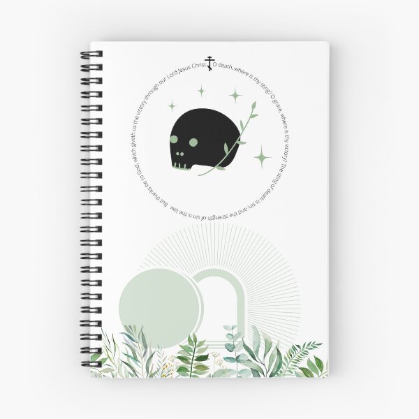 Item preview, O death where is thy sting white designed and sold by One-In-Essence.