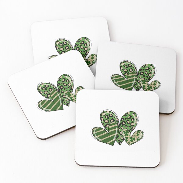 Item preview, St Patrick Day Green Hearts designed and sold by Mnightsa.