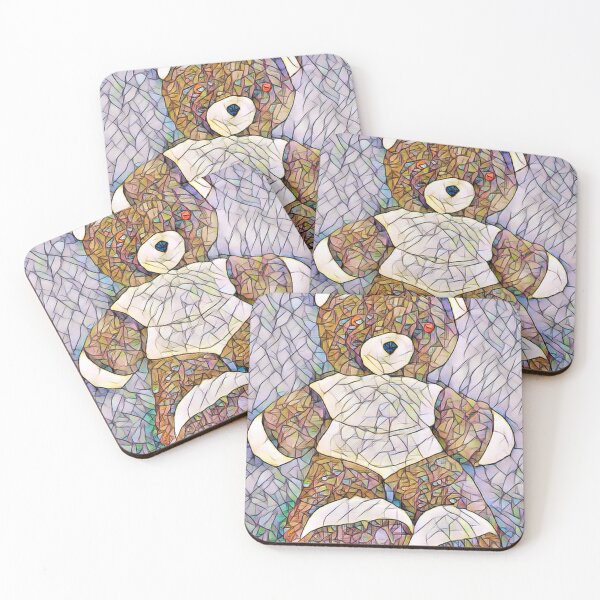 Item preview, Vintage Teddy Bear Mosaic. designed and sold by TheSpookyCats.