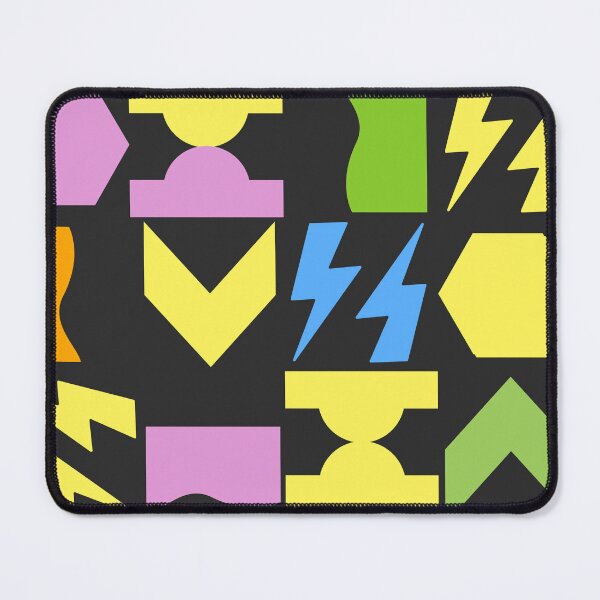 Item preview, Simple Shapes Multicolor Mod Geometric Pattern designed and sold by Ferocious-Pear.