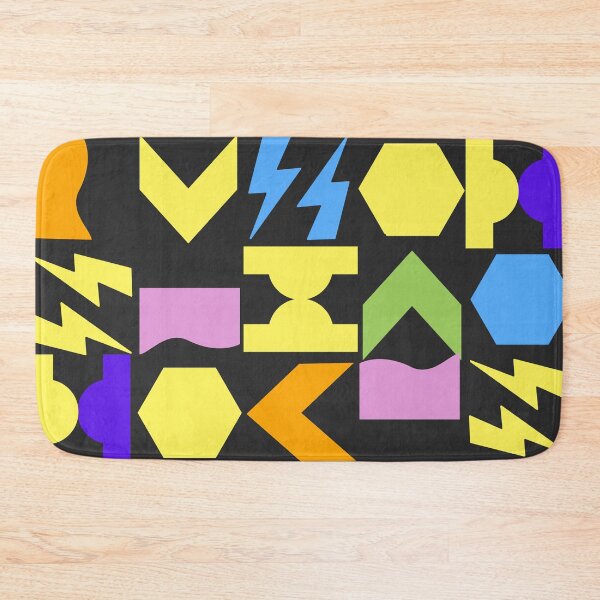 Item preview, Simple Shapes Multicolor Mod Geometric Pattern designed and sold by Ferocious-Pear.