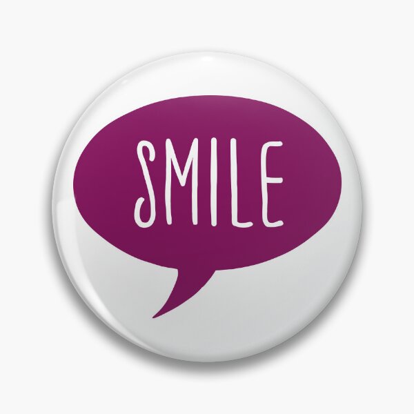 Item preview, Smile art with dialog bubble designed and sold by CamilaDavison.