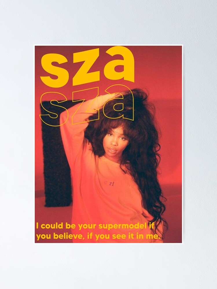 Sza Poster for Sale by Dkderosa  Album covers, Sza singer, Cool album  covers