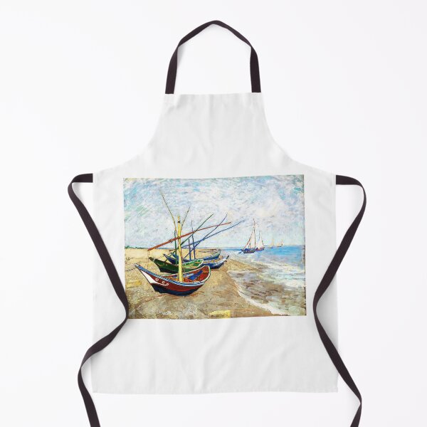 Item preview, Fishing Boats On The Beach At Saintes-Maries designed and sold by TheArtShop0528.