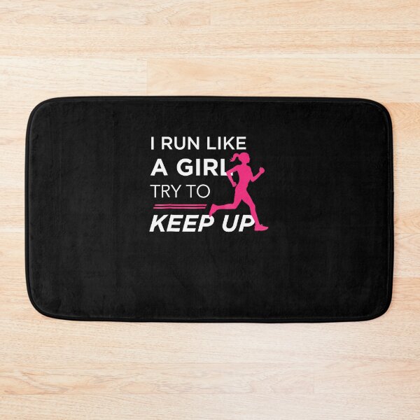 Item preview, TShirt For Female Runners - I Run Like a Girl Try to Keep Up designed and sold by basajbviner.