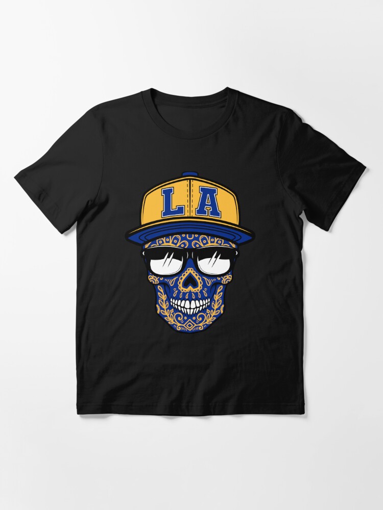 Los Angeles Baseball Sugar Skull Essential T-Shirt for Sale by