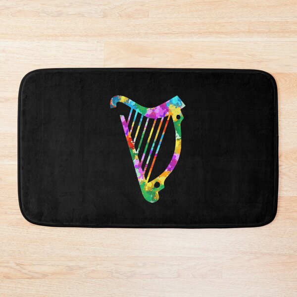 Item preview, Harp Musical Instrument Watercolor Art  designed and sold by Mnightsa.