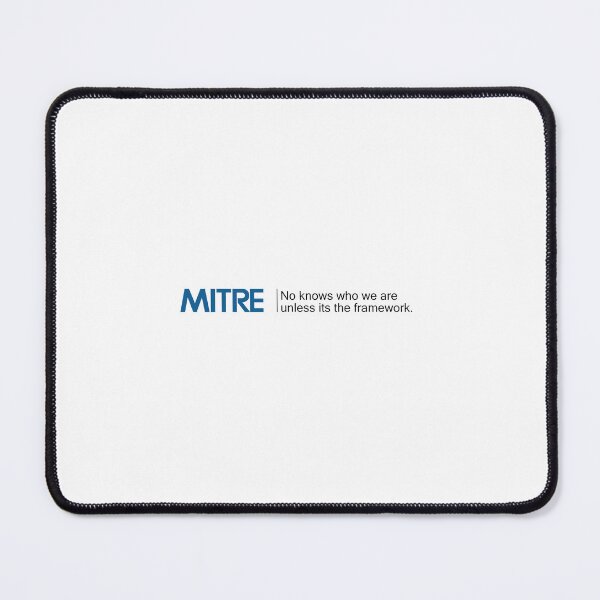 Item preview, Mitre Framework designed and sold by Security Stickers.
