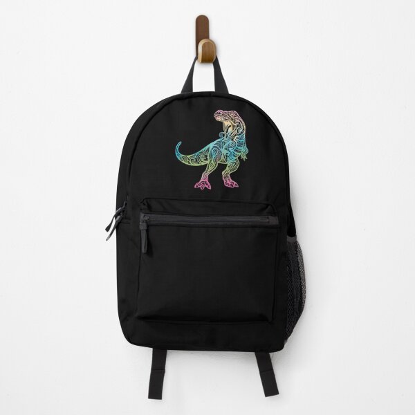 Vista previa del artículo con la obra «Divertido T Rex Dinosaurio Mandala Diseño colorido», diseñado y vendido por DadJokeDescript.