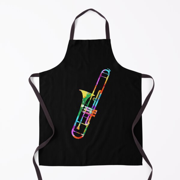Item preview, Trumpet Musical Instrument Watercolor Art  designed and sold by Mnightsa.