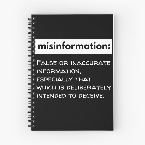 Item preview, Misinformation: Words matter designed and sold by ShakingTrees.