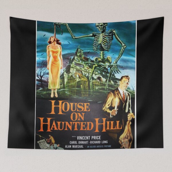 Item preview, House on Haunted Hill Movie Poster designed and sold by FilmFit.