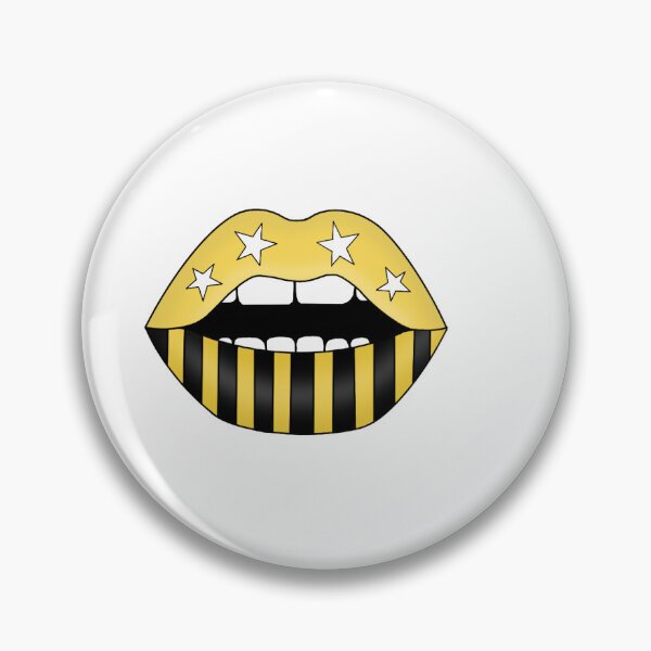 Item preview, App State Gold and Black Lips designed and sold by kennedyandrews2.