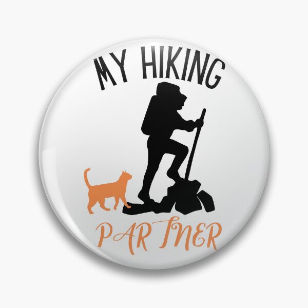 Item preview, Happiness Is A Day Spent Hiking With My Cat - Cat Enthusiast designed and sold by sorryimbusy.