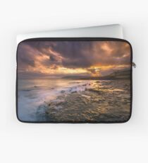 Yaverland Beach Sunset Laptop Sleeve