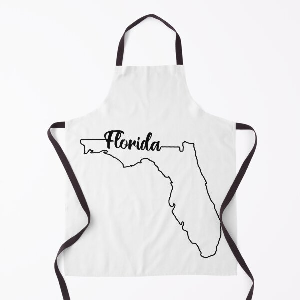 Artikelvorschau, Umriss des Staates Florida entworfen und verkauft von EvolvClothing.