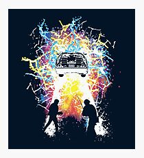 2 time travelers Photographic Print