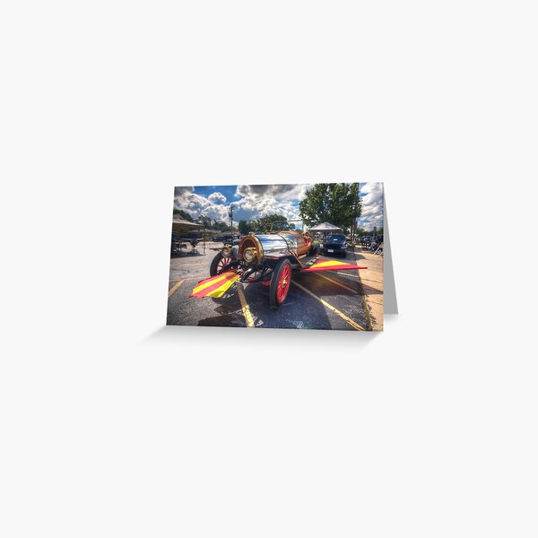 Chitty Chitty Bang Bang Car Greeting Card