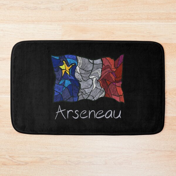 Item preview, Acadian Flag pastel liquid mosaic Arseneau  - Drapeau acadien mosaïque liquide pastel vitrail Arseneau  designed and sold by ColoursOfFrance.