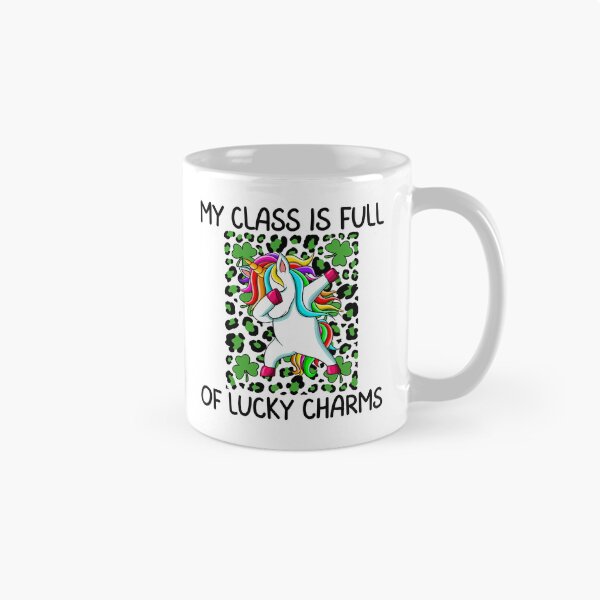 Item preview, My Class Is Full Of Lucky Charms, Fun print for teachers who like dabbing unicorns and being awesome designed and sold by Auntieck.