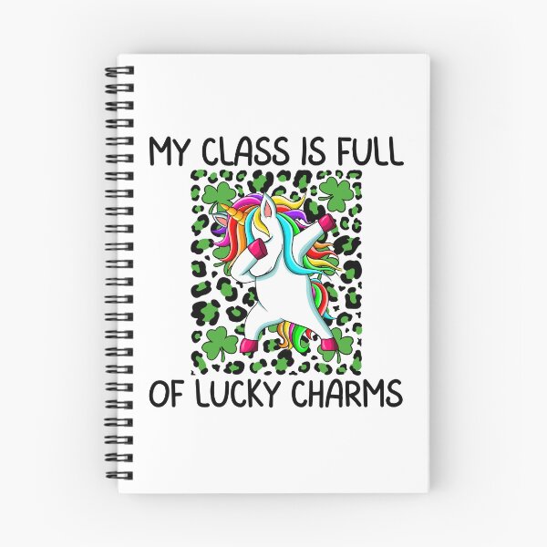 Item preview, My Class Is Full Of Lucky Charms, Fun print for teachers who like dabbing unicorns and being awesome designed and sold by Auntieck.