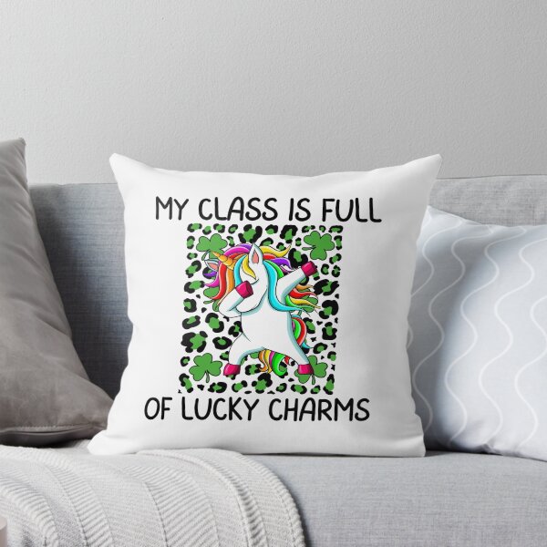 Item preview, My Class Is Full Of Lucky Charms, Fun print for teachers who like dabbing unicorns and being awesome designed and sold by Auntieck.