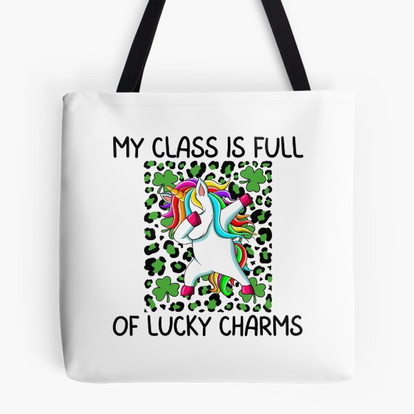 Item preview, My Class Is Full Of Lucky Charms, Fun print for teachers who like dabbing unicorns and being awesome designed and sold by Auntieck.