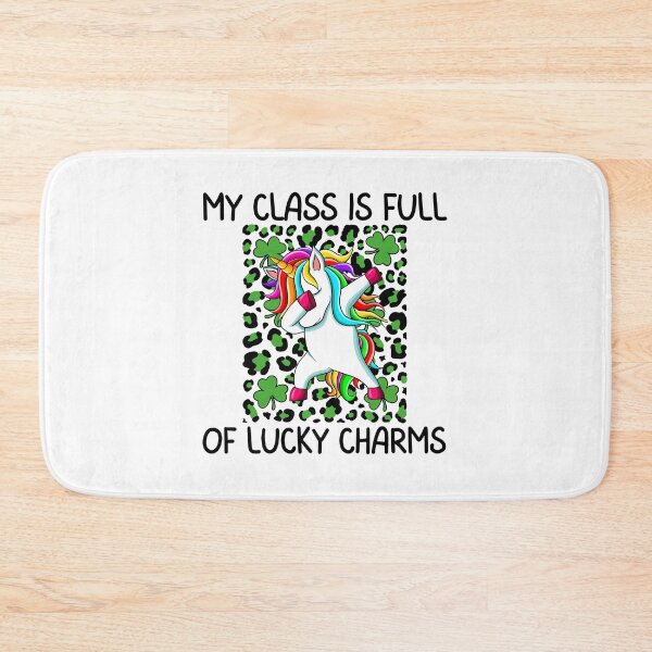 Item preview, My Class Is Full Of Lucky Charms, Fun print for teachers who like dabbing unicorns and being awesome designed and sold by Auntieck.