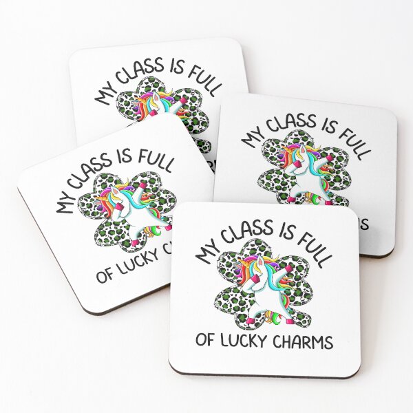 Item preview, My Class Is Full Of Lucky Charms, Fun print for teachers who like St. Paddy's day, dabbing unicorns and being awesome designed and sold by Auntieck.
