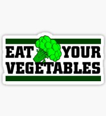 EAT YOUR VEGETABLES Sticker