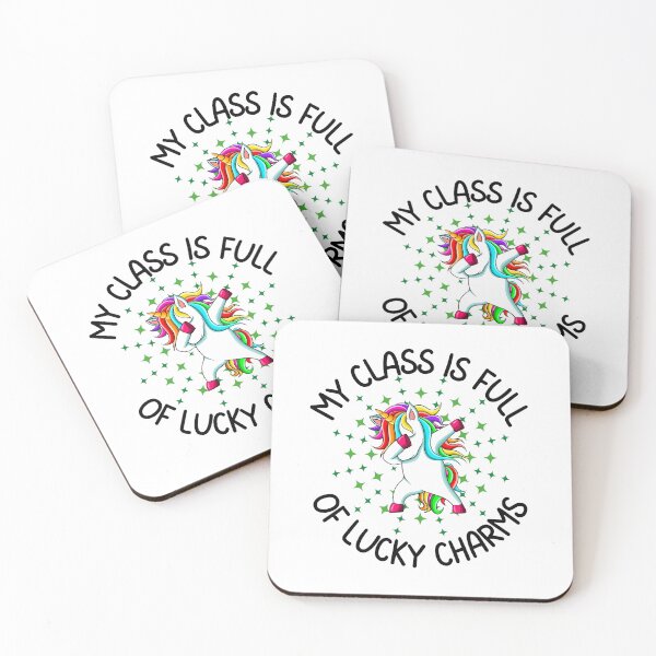 Item preview, My Class Is Full Of Lucky Charms, Fun print for teachers who like St. Paddy's day, dabbing unicorns and being awesome designed and sold by Auntieck.