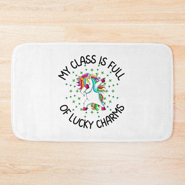 Item preview, My Class Is Full Of Lucky Charms, Fun print for teachers who like St. Paddy's day, dabbing unicorns and being awesome designed and sold by Auntieck.