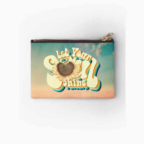 Item preview, Let Your Soul Shine, Art Print, Canvas Print, Wall Art, Hippie Print, Hippie Art designed and sold by Lisa Herigon.
