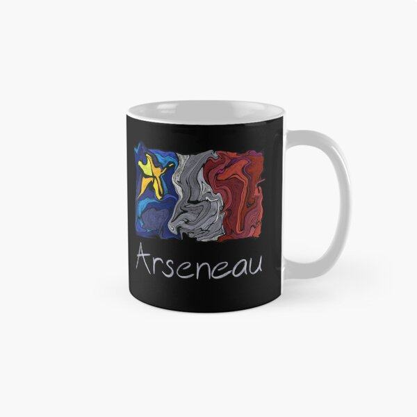 Artikelvorschau, Acadian Flag flüssiges Pastellmosaik Arseneau - Drapeau akadisches flüssiges Pastellmosaik Vitrail Arseneau entworfen und verkauft von ColoursOfFrance.