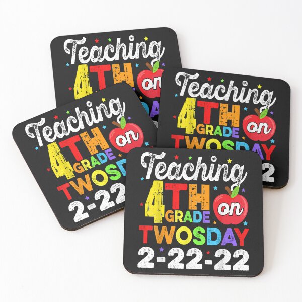 Item preview, teaching 4th grade 22222 twosday 2-22-22 22nd february 22 T-Shirt designed and sold by ElenaOliynyk.