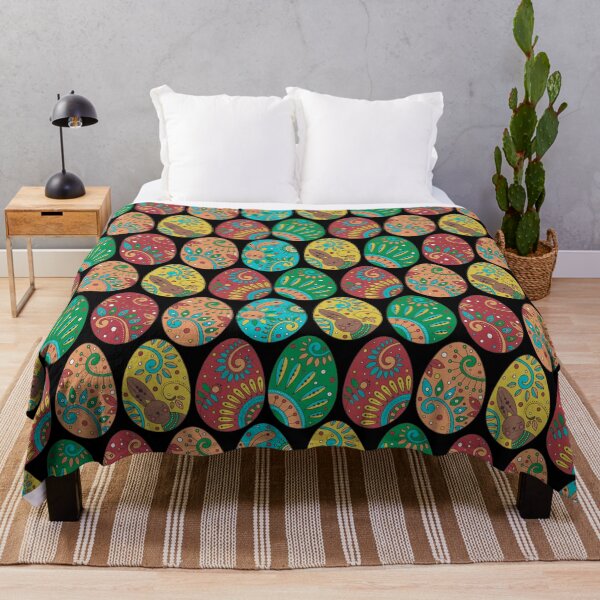 Item preview, Easter Eggs bright,vibrant trendy art pattern designed and sold by cutecrazytshirt.